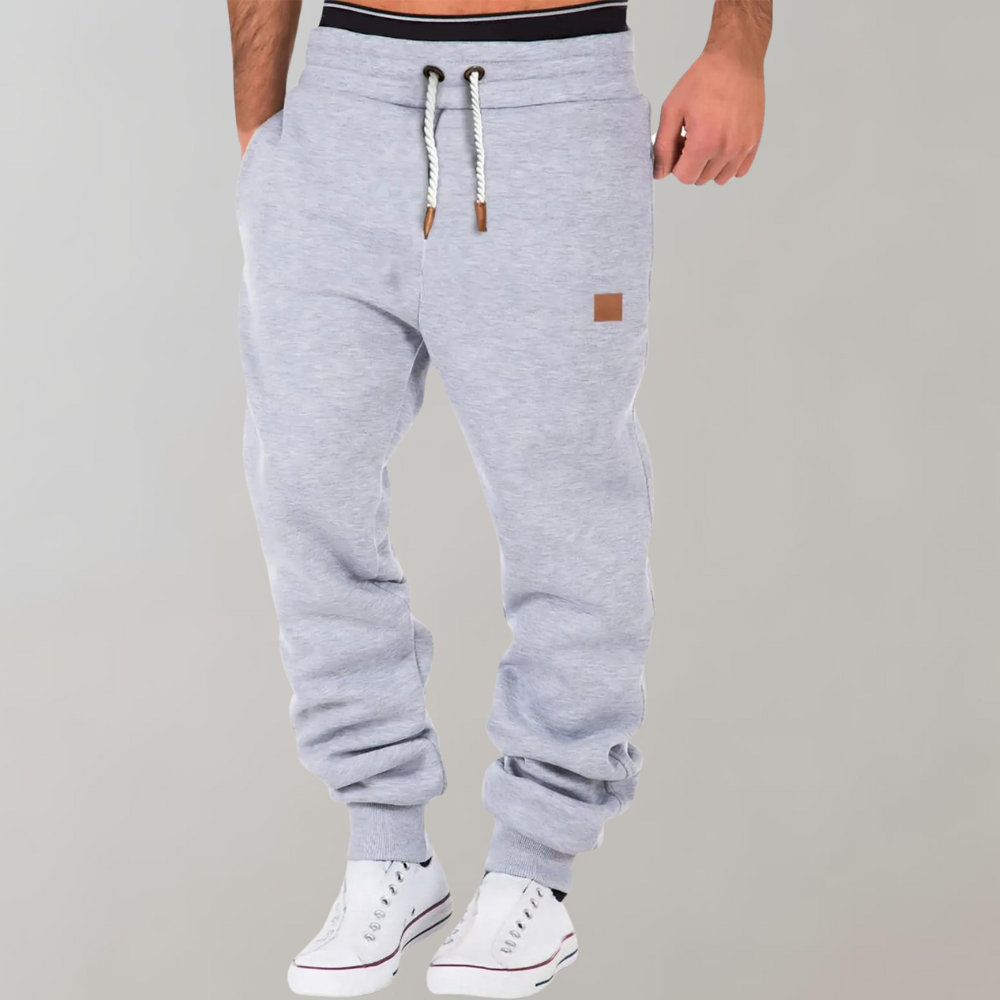 Trendy heren sportbroek voor dagelijks gebruik en ontspanning.