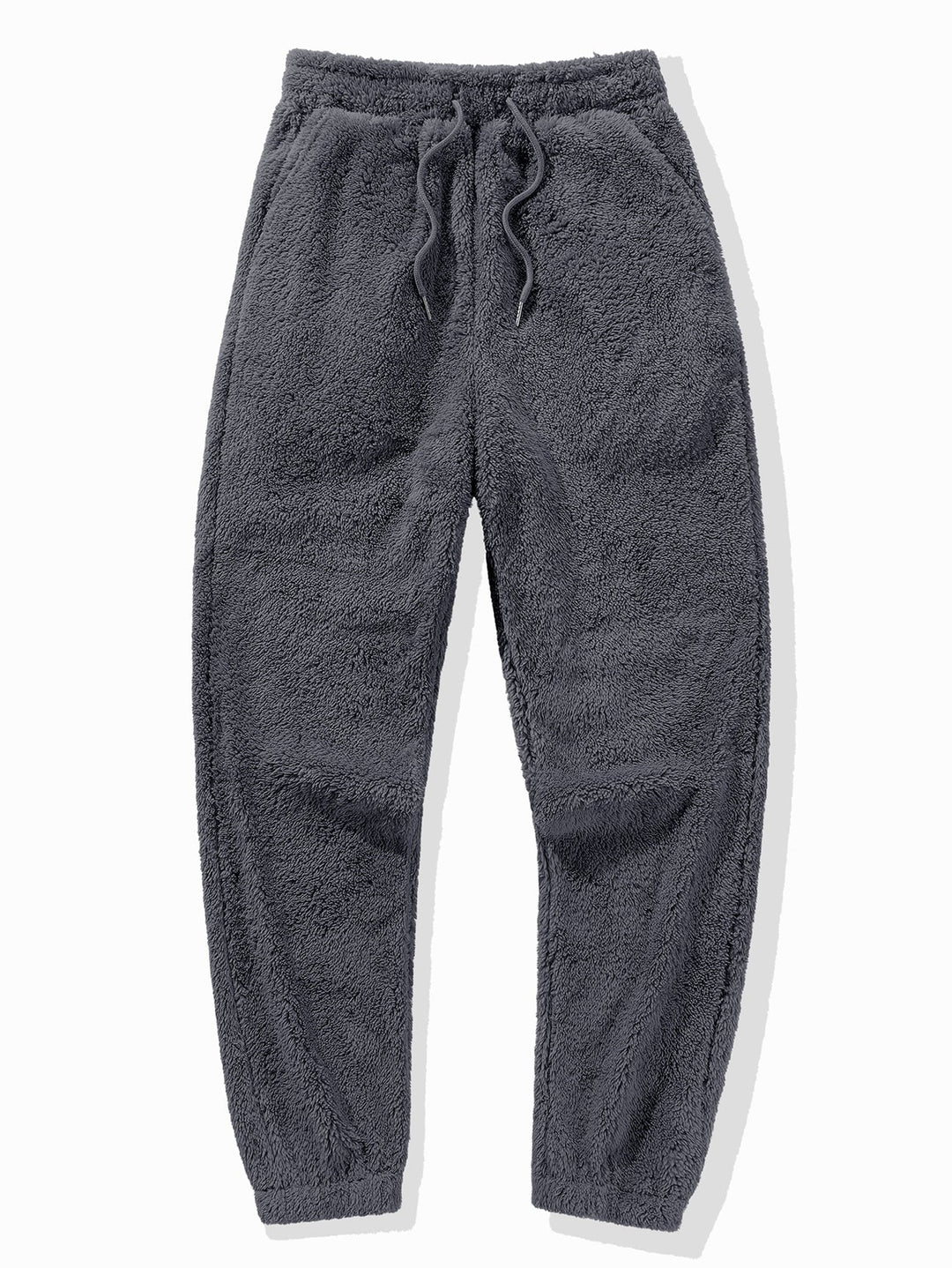 Volledige outfit van de pluche unisex hoodie en jogger loungeset