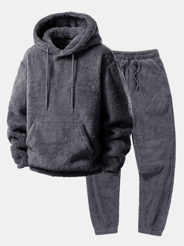 Ideale winterset van pluche voor zowel dames als heren