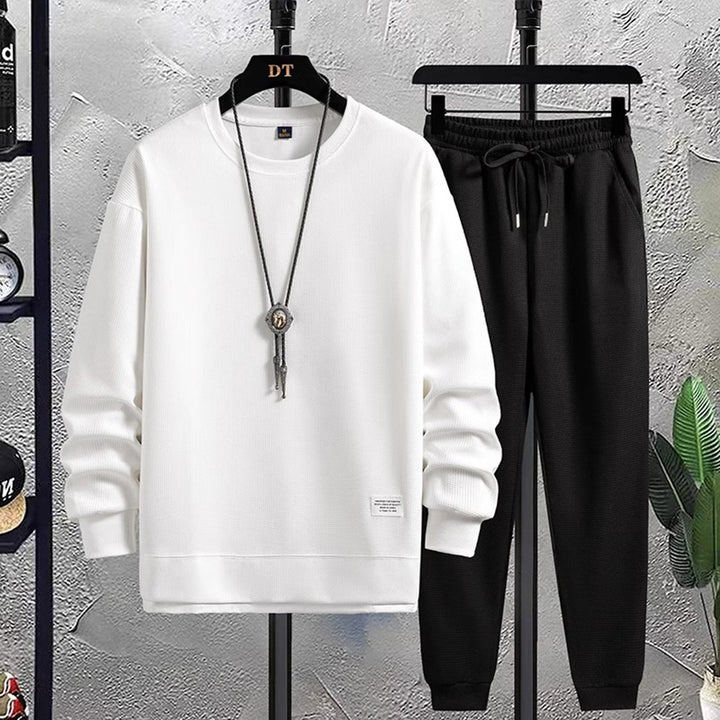 Heren Loren joggingpak, ultiem comfort en stijl. Tweedelige casual set voor ontspanning en dagelijkse outfit.