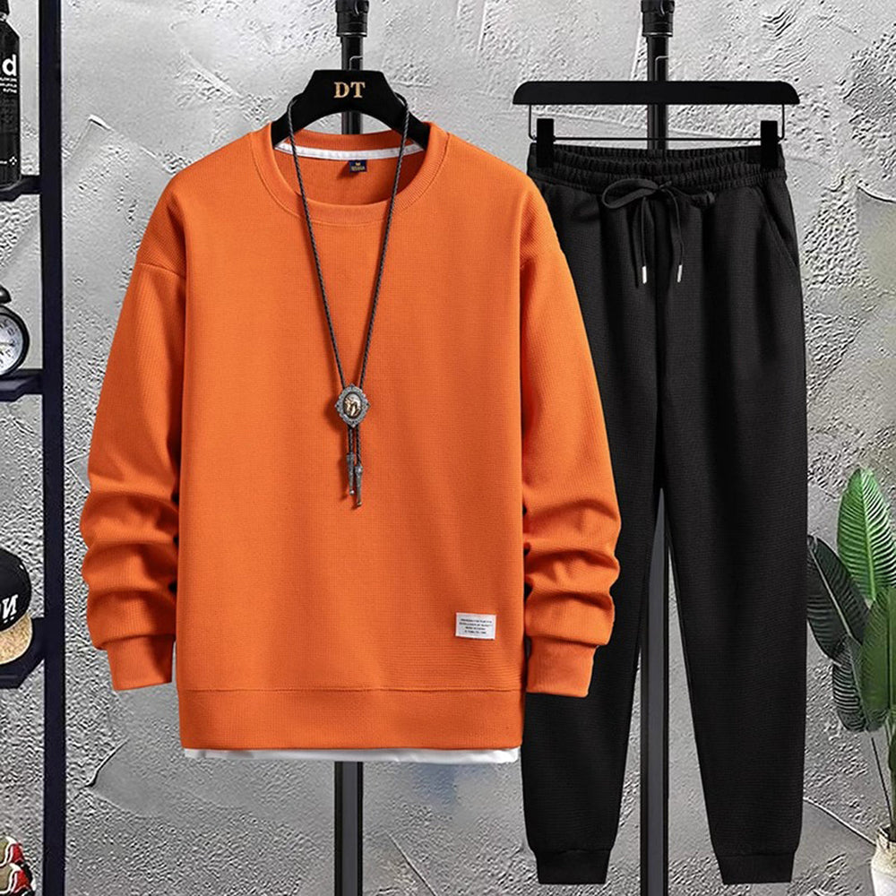 Comfortabel heren Loren joggingpak in zachte stof, ideaal als sportpak of casual set voor herenkleding.