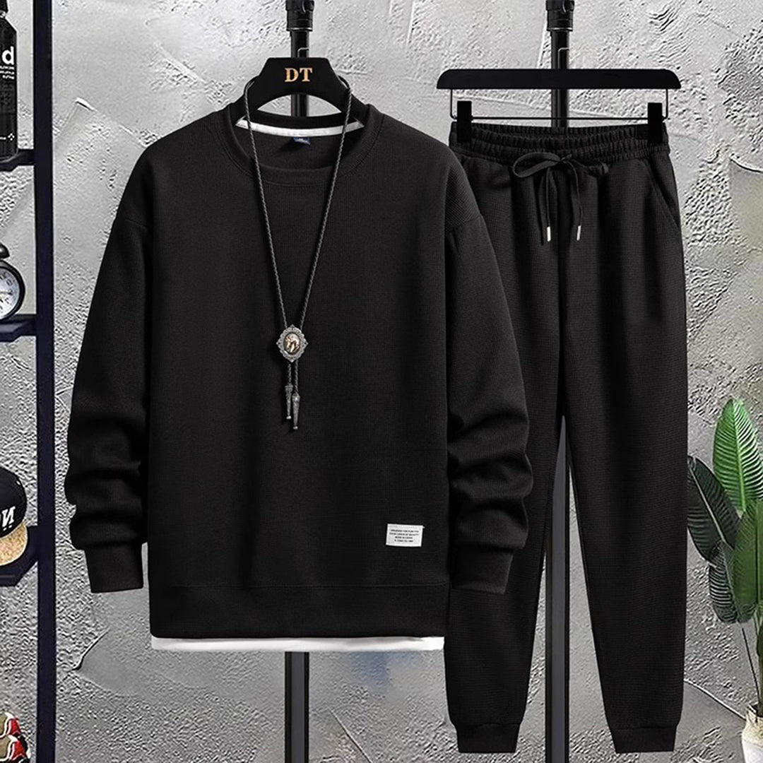 Veelzijdig heren Loren joggingpak, geschikt als sportpak, casual set of comfortabele herenkleding voor thuis.