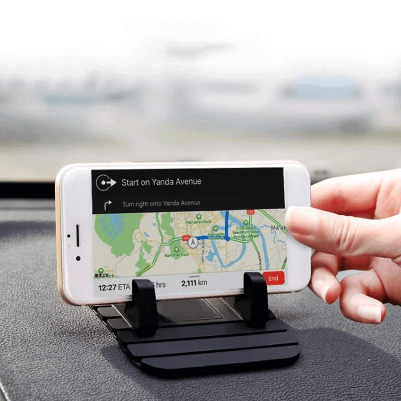 Handenvrije smartphone stand en navigatie houder voor dashboard