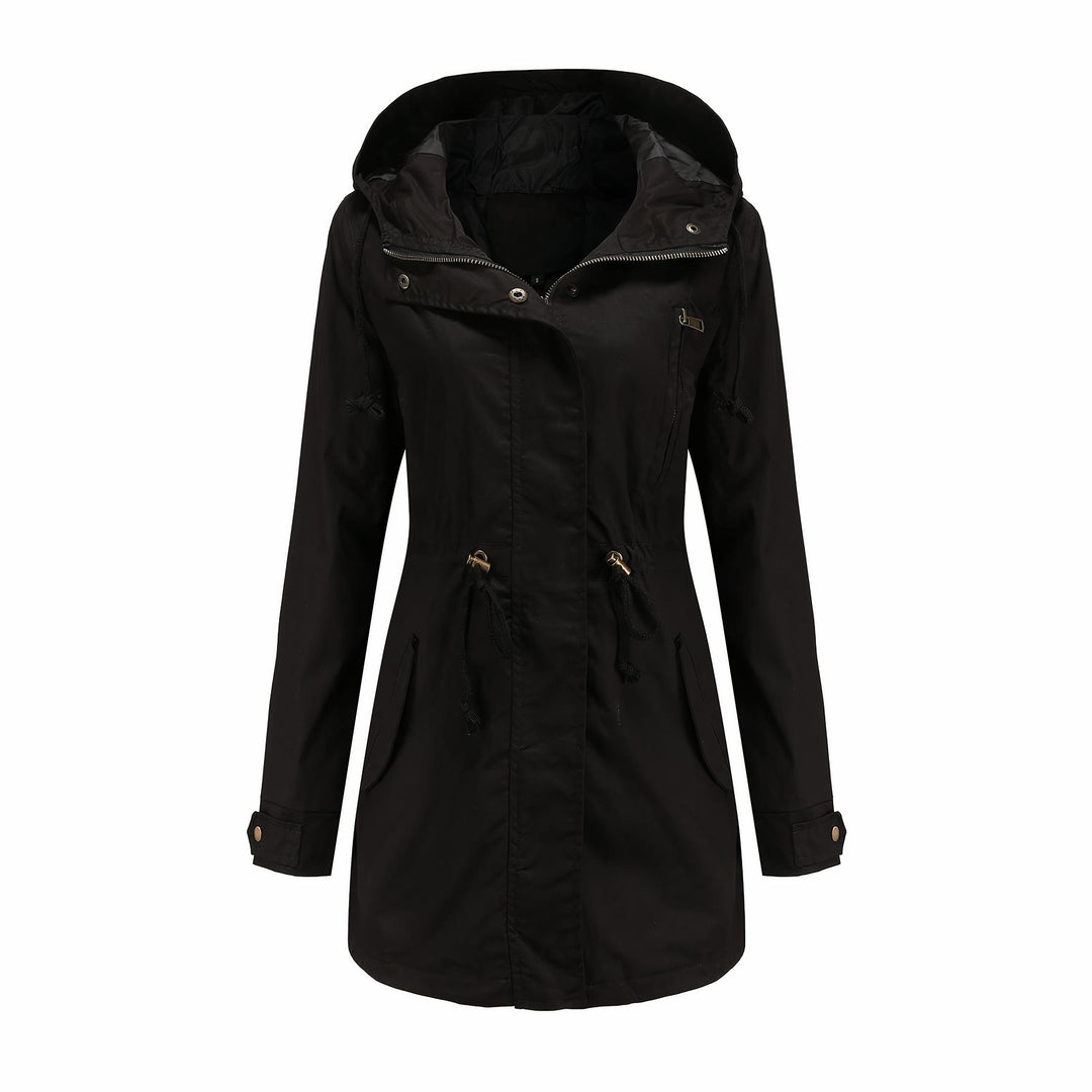 Comfortabele winddichte trenchcoat voor dames, hoogwaardige stof, ideaal als veelzijdige bovenkleding.