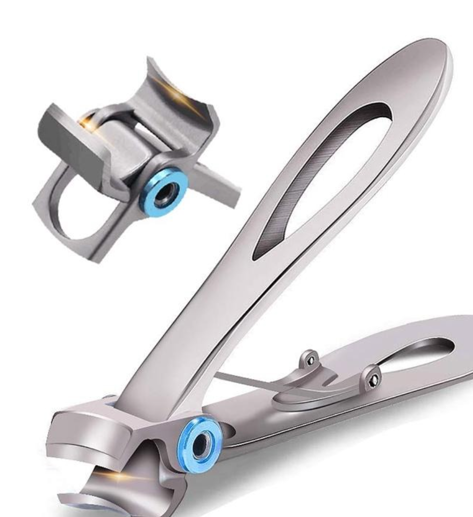 XL teennagelknipper voor dikke nagels. Scherpe, duurzame nagelknipper ideaal voor ingegroeide teennagels en pedicure.