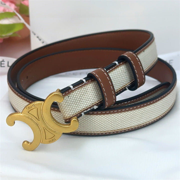 Karla | Luxe Riem - Gouden Gesp - Elegant & Veelzijdig