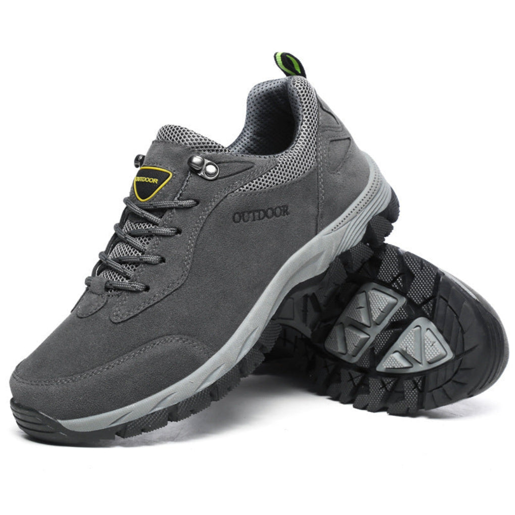 Heren orthopedische wandelschoen met robuuste zool, biedt superieur comfort en ondersteuning voor herenmode outdoor wandelen.