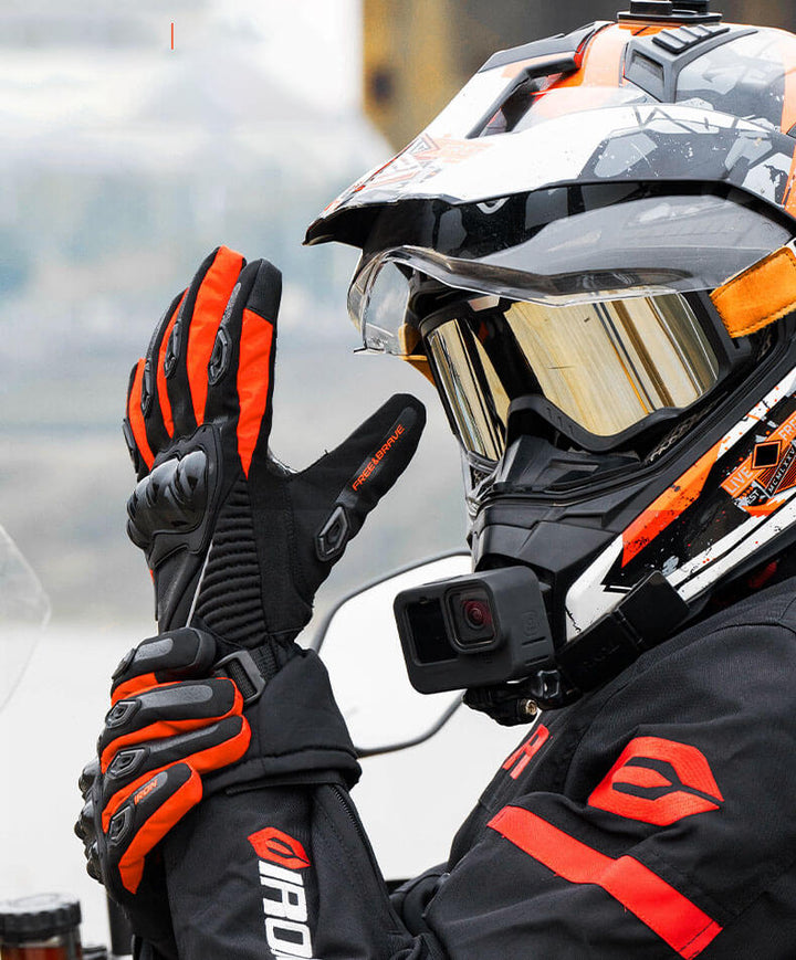 Geïsoleerde motorhandschoenen