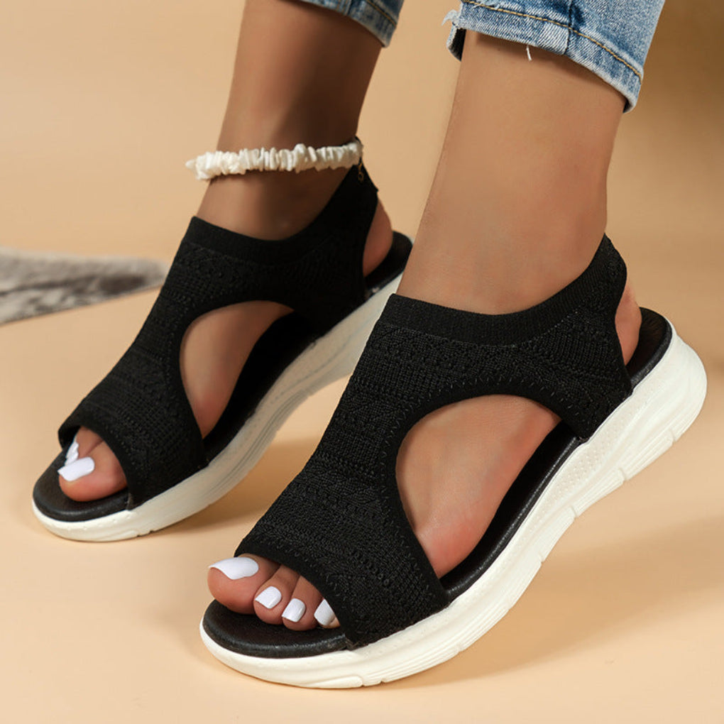 Dames orthopedische sportsandalen met comfortabele demping, ideaal voor zomer en reizen.