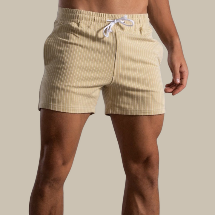 Veelzijdige korte broek voor heren, perfect te combineren met sportshirts