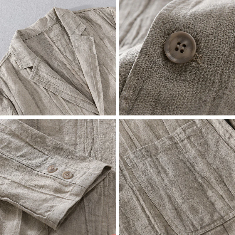 Stijlvolle heren blazer voor casual zomer- of herfstlooks. Comfortabel jasje, perfect als bovenkleding.