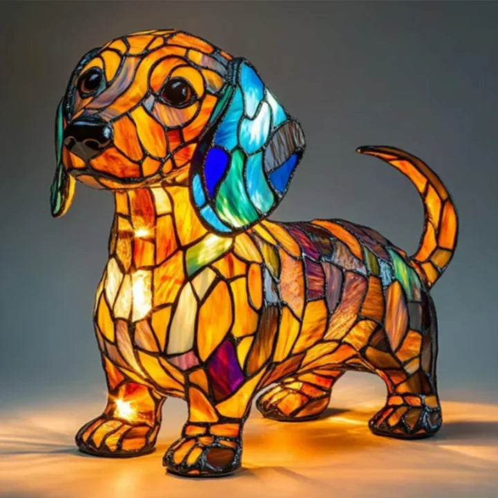 Lumidog Labrador lamp die trouw en warmte in huis brengt.