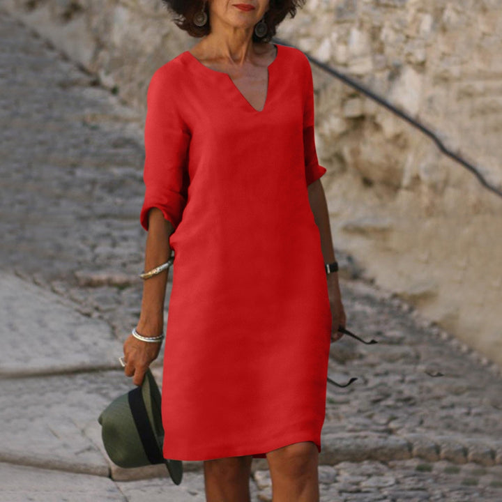 Elegante dames zomerjurk Sara in een stijlvolle casual look voor damesmode