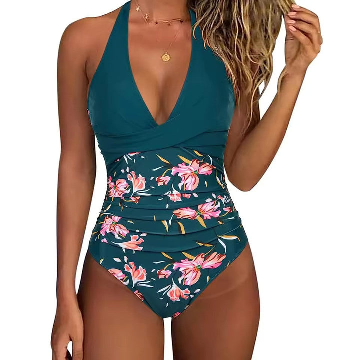Luxe dames push-up bikini met hoge taille, gedetailleerd afgewerkt. Trendy zwemkleding voor de zomer.