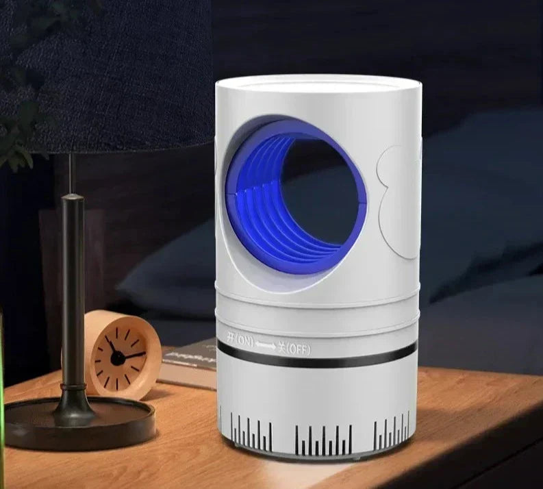 Muggenvanger met UV-licht, ideaal voor slaapkamer en woonkamer.