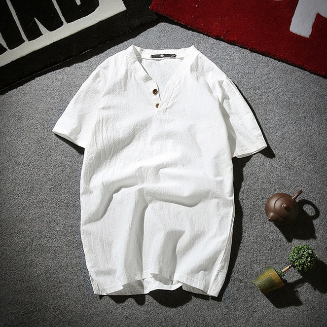 Grijs-blauw heren T-shirt, ideaal voor casual gelegenheden
