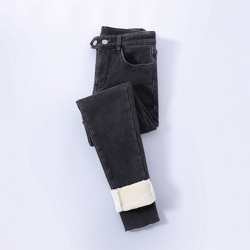 Stijlvolle stretch thermobroek voor dames in de winter