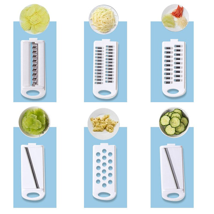 Bespaar tijd met deze veelzijdige ChefEase 12-in-1 keukenhulp. Perfect voor fruit, groenten en snelle recepten.