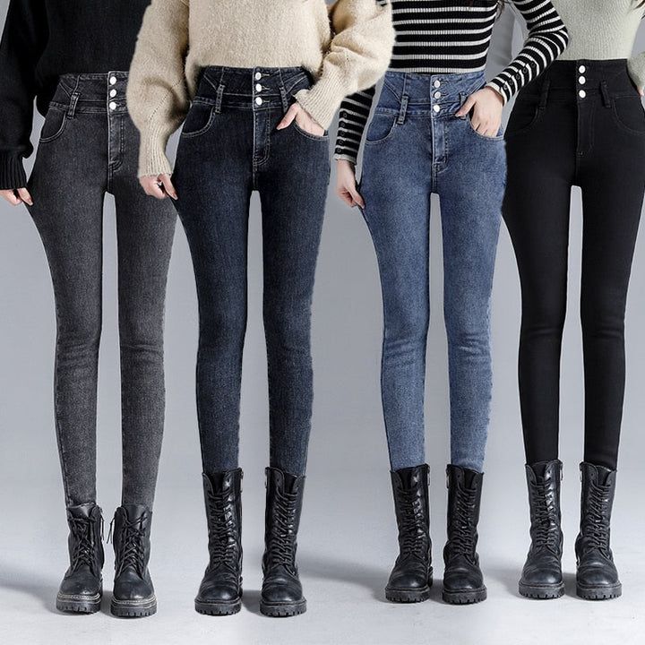 Volledige outfit inspiratie met gevoerde winter thermobroek