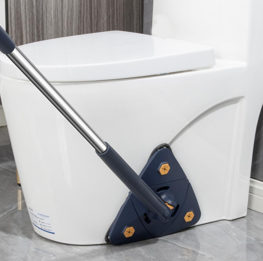 EasyClean ProSwivel 360° Mop reinigt eenvoudig langs het toilet