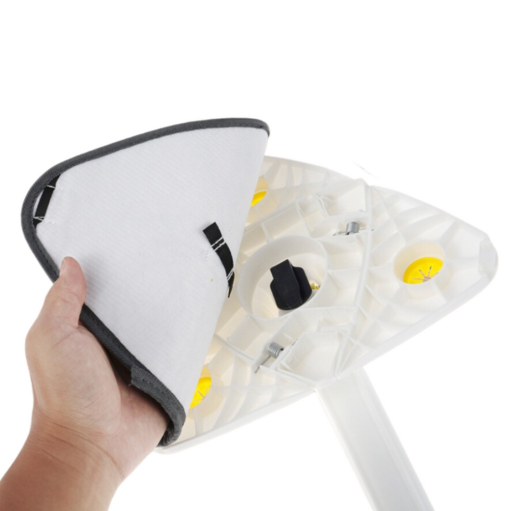 EasyClean ProSwivel 360° vloermop detailopname van de flexibele draaikop voor moeilijk bereikbare plekken