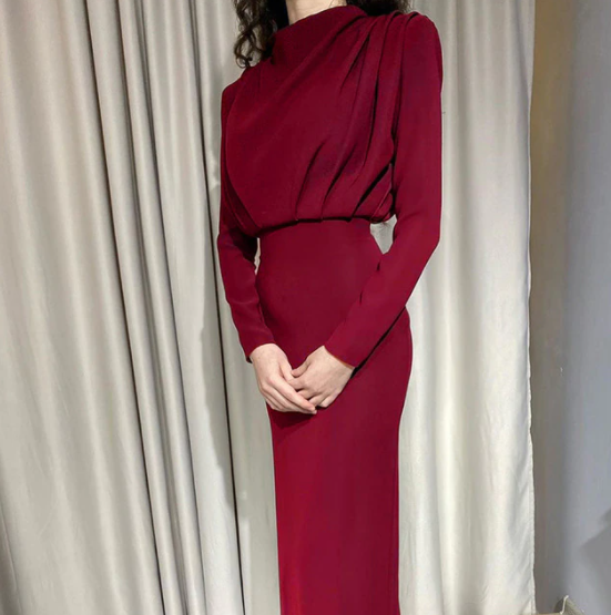 Modieuze jurk voor dames in diverse kleuren