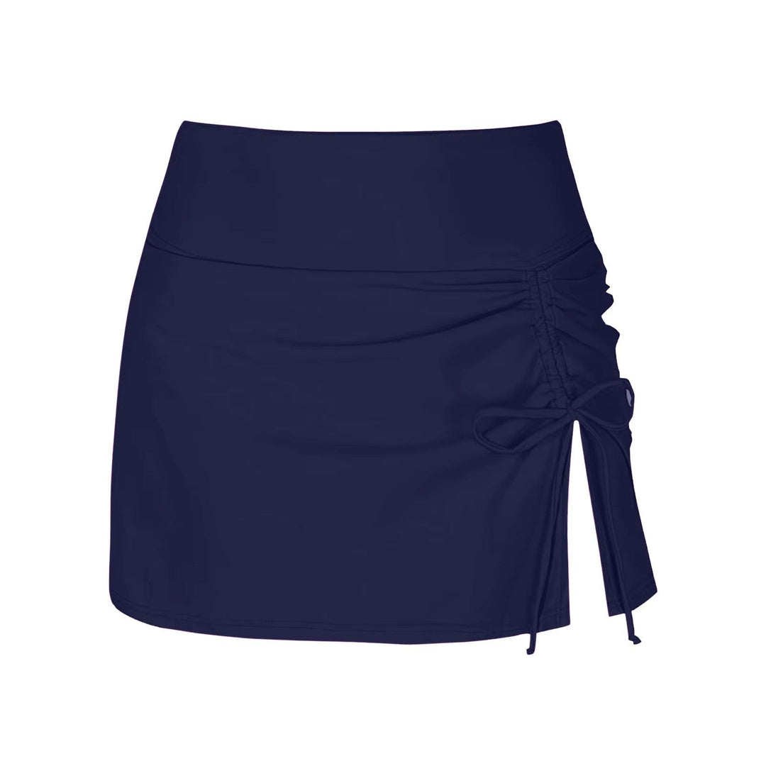 Hoymans dames zwemshorts aan het strand, ideale badmode voor een stijlvolle zomer aan het water.