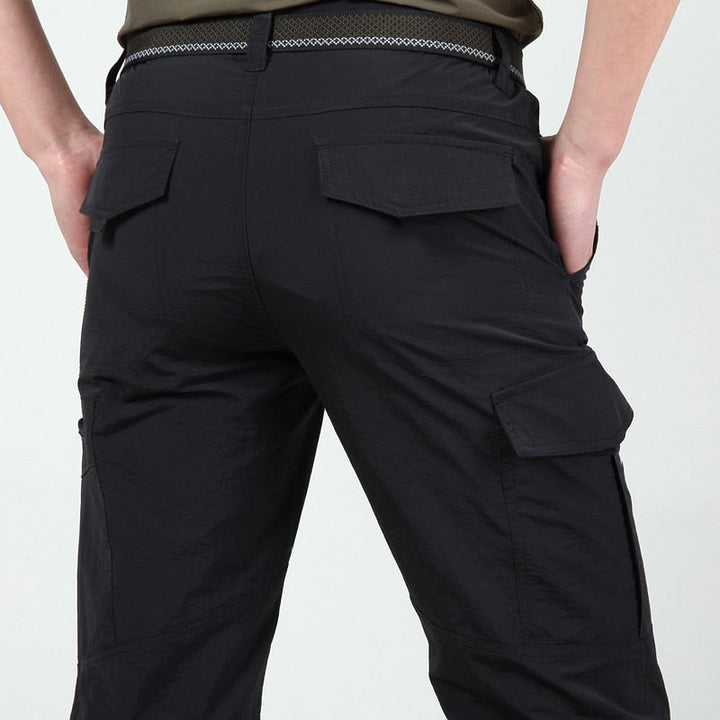 Stijlvolle heren Cargo Broek Eddy, perfect voor zowel avontuurlijke trips als een casual vrijetijdsoutfit.