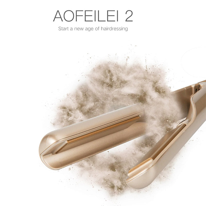 Ergonomische 2-in-1 haarstyler: stijltang & krultang in één voor diverse haarstijlen. Hittegereedschap dames.