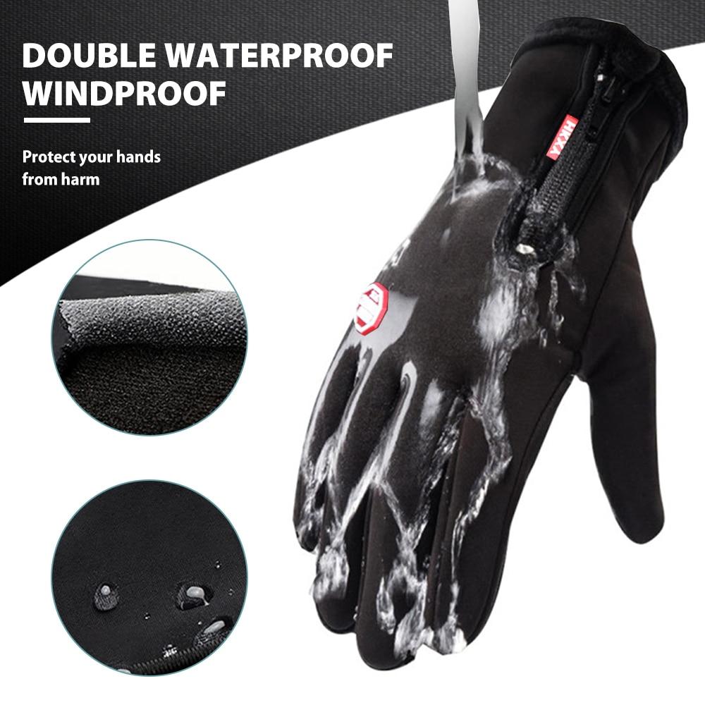 Unisex thermische winterhandschoenen, bieden warmte, waterdichtheid en winddichte bescherming buiten.