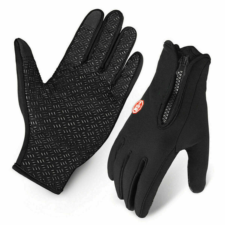 Warme en waterdichte unisex winterhandschoenen met touchscreen. Ideaal voor hardlopen in de winter.