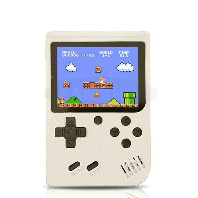 Speelplezier voor kinderen! Draagbare retroconsole met 400 leuke klassieke spellen voor jong en oud.