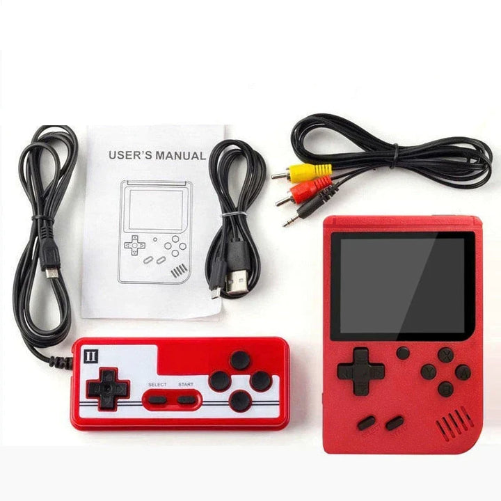 Iconische retro gaming console, perfect voor gamingliefhebbers met 400 klassieke titels en speelplezier.