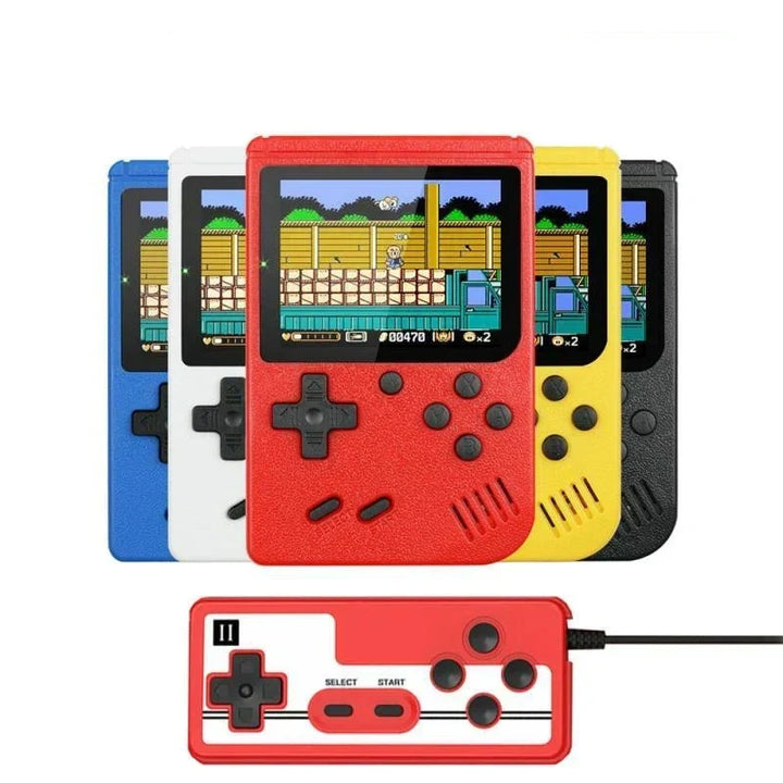 Eindeloos entertainment met deze retroconsole; 400 klassieke videospellen voor iedereen.