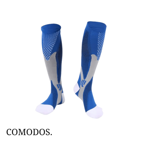 Herstel sneller met deze unisex compressiekousen; vermindert spiervermoeidheid en bevordert bloedsomloop na inspanning.