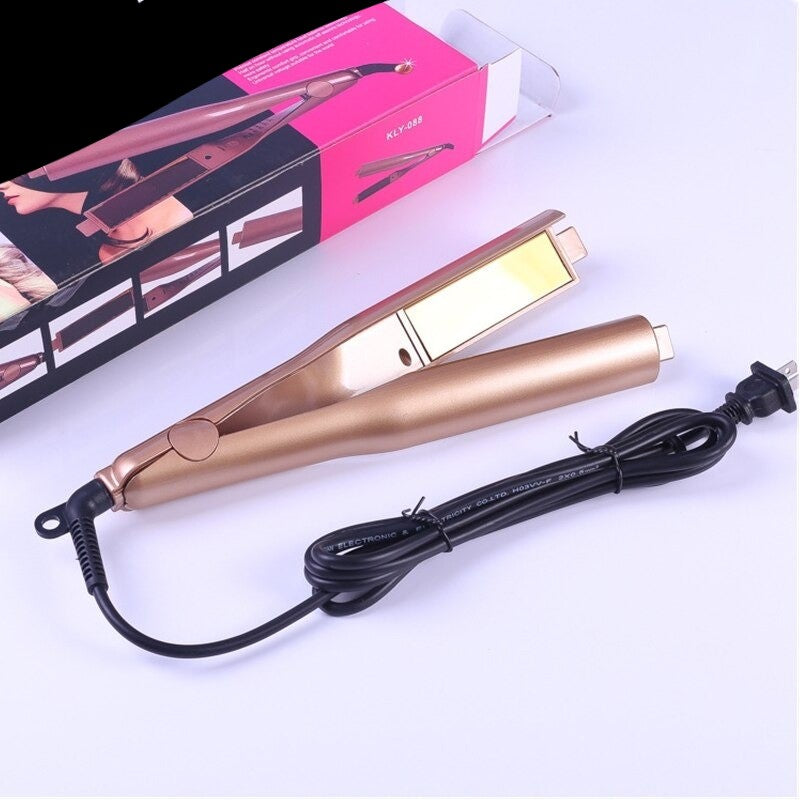 Dames 2-in-1 multistyler voor krullen en steilen; keramische platen voor glanzend, pluisvrij haar. Snel, professioneel.
