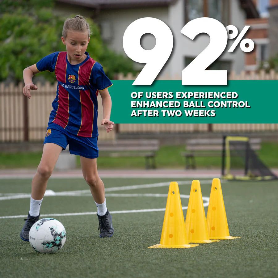 Antislip voetbal trainingsmat voor veilig oefenen op elk type vloer