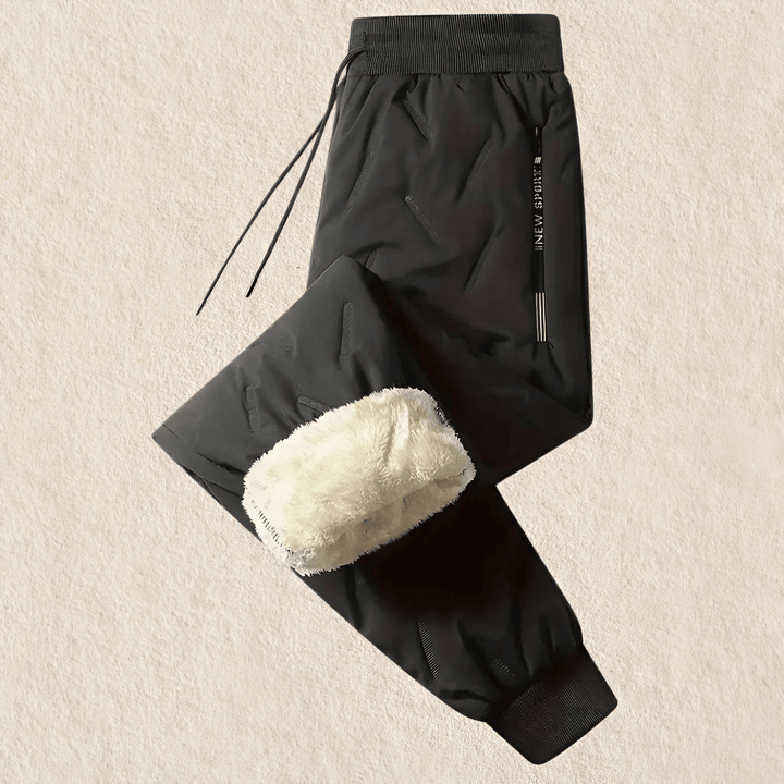 Heren winterbroek met handige zakken met rits voor outdooractiviteiten