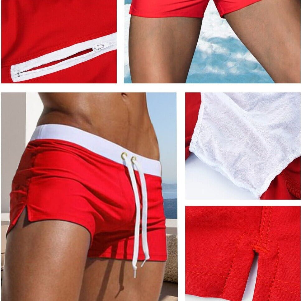Comfortabele heren badkleding voor ultiem plezier in en rond het water.