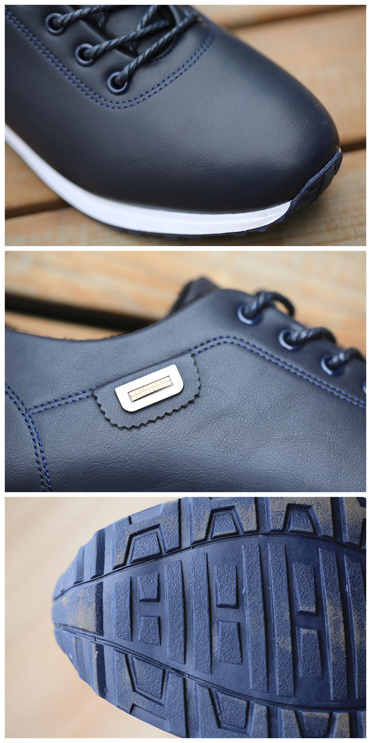 Comfortabele zwarte sneakers voor heren, ideaal voor dagelijks gebruik en een moderne look.
