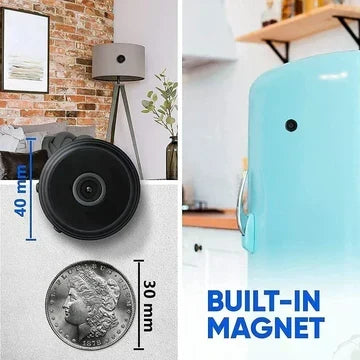 WatchPoint 1080p draadloze camera, mini formaat, met wifi en nachtzicht voor complete en eenvoudige huisbewaking.