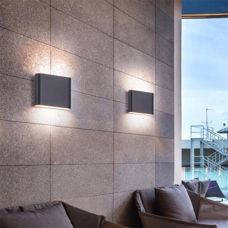 Moderne LED Buitenwandlamp - Waterdicht