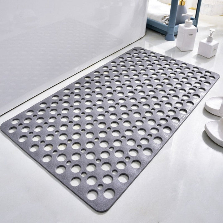 Antislip douchemat voor badkamerveiligheid met sterke zuignappen, voorkomt uitglijden. Wasbaar PVC.