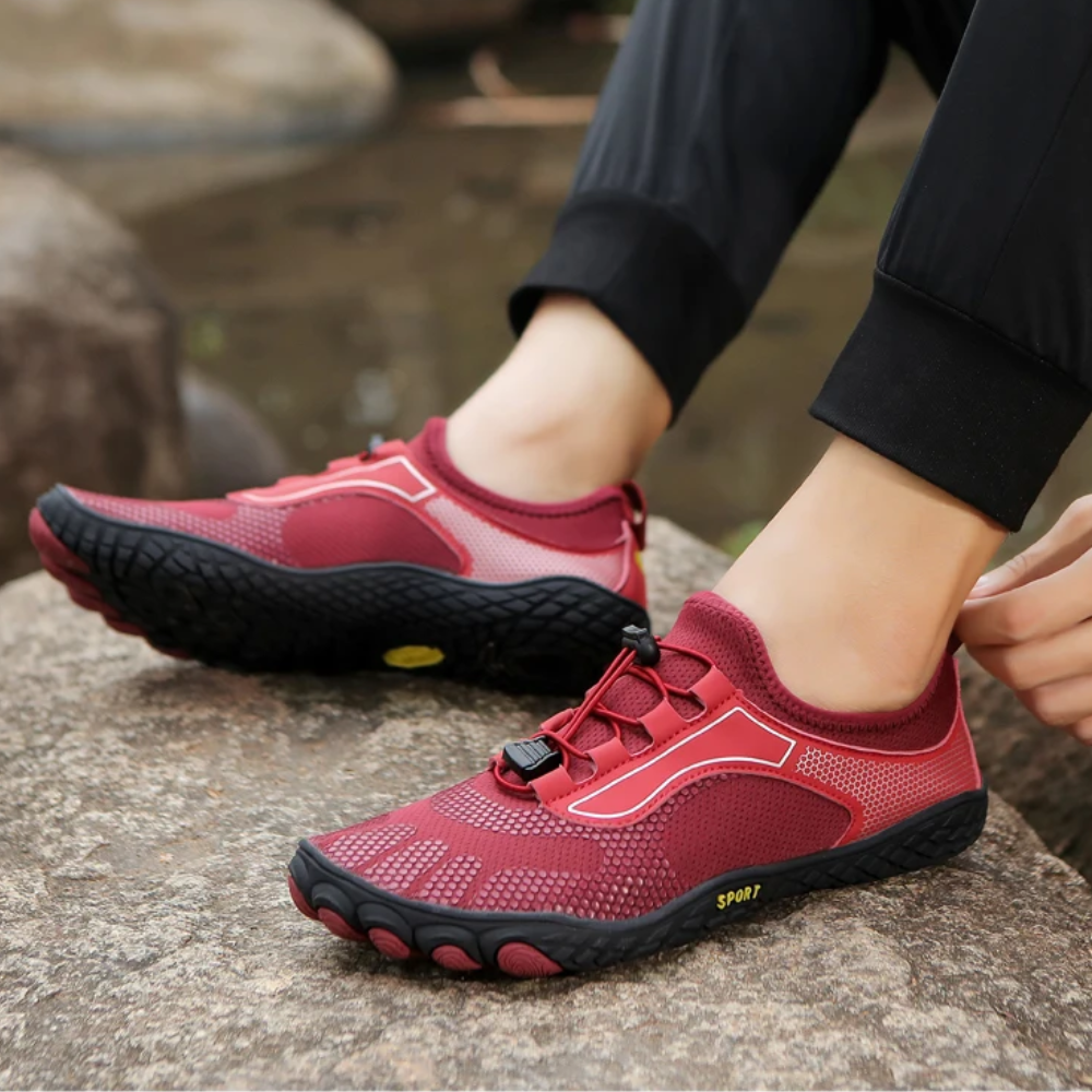Sportieve unisex waterschoenen met antislipzool voor zwemmen, strand en outdoor activiteiten, ademend.