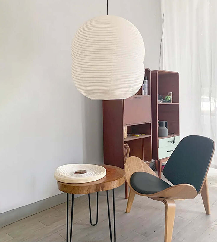 Mini Hanglamp van Rijstpapier - Sfeervolle