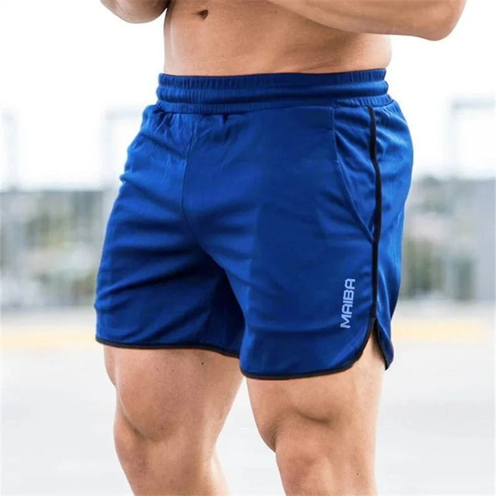 Stijlvolle slim fit heren zwembroek met elastische tailleband, ideaal voor zomer en strand.