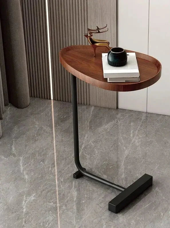 Bijzettafel, modern ontwerp, compact formaat, veelzijdig voor kleine ruimtes, ideaal naast bank of als nachtkastje.