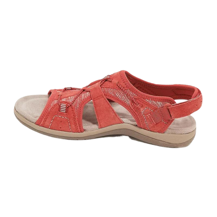 "Blauwe Ursula orthopedische sandalen, stijlvol en comfortabel, bieden ultieme voetondersteuning en zijn ideaal voor dagelijk