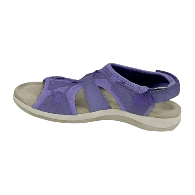 "Blauwe Ursula orthopedische sandalen, stijlvol en comfortabel, bieden ultieme voetondersteuning en zijn ideaal voor dagelijk