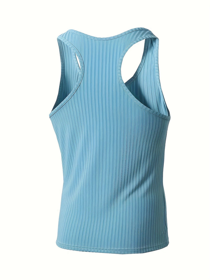 Luchtig sportkleding mouwloos shirt voor heren